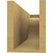 Ekena Millwork 6in. W x 8in. H x 24in. L Del Monte Woodgrain TimberThane Rafter Tail, Primed Tan RFTUR06X08X24DELRCPR - alternate 6